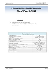 HomLiCon LCH5T Quick Start Manual