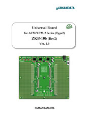 Humandata ACM-2 Series User Manual