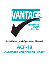 Vantage Hearth ACF-18 Installation And Operation Manual