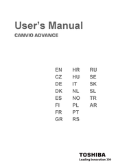 Toshiba HDTC910EK3AA User Manual