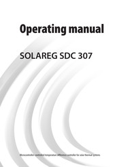 Solareg SDC 307 Operating Manual