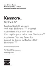 Kenmore FeatherLite DU1096 Use & Care Manual
