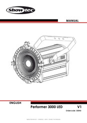 SHOWTEC Performer 3000 LED Manual