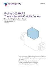 TechnipFMC Proline 300 HART Manual