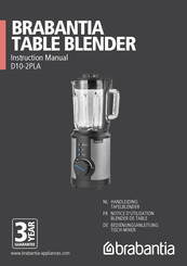 Brabantia D10-2PLA Instruction Manual