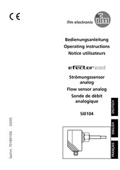 Ifm Electronic efector300 SI0104 Operating Instructions Manual