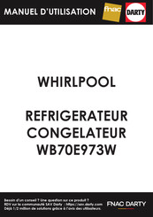 Whirlpool WB70E973W Quick Manual