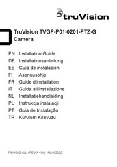 TruVision TVGP-P01-0201-PTZ-G Installation Manual