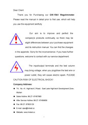 HVTest GM-15kV Quick Start Manual