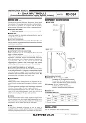 M-System R3-DS4 Instruction Manual