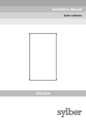 sylber CFS-25/4 Instruction Manual