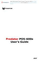 Acer Predator Orion 5000 PO5-600S User Manual