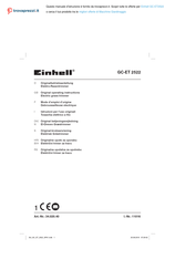 EINHELL 34.020.40 Original Operating Instructions
