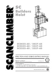 SCANCLIMBER SC2532-65 Manual