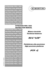 Gibertini EU-C LCD Instruction Manual