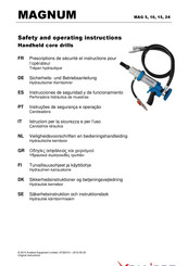 Xcalibre MAG 10 Safety And Operating Instructions Manual