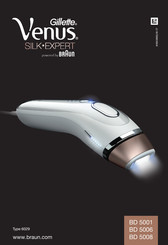 Braun Gillette Venus SILK-EXPERT BD 5008 Manual