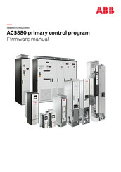 ABB ACS880-04 drive modules Firmware Manual