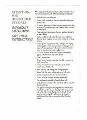Williams-Sonoma WS 1094 Manual