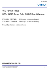 Omron STC-HD213SDIN-B Product Specifications And User's Manual