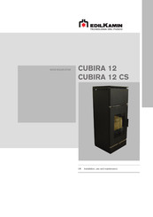 EdilKamin CUBIRA 12 cs Installation, Use And Maintenance Manual