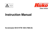 HAKO Scrubmaster B310 R/TB 1020 Instruction Manual