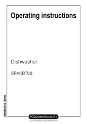Kuppersbusch SRVKBT00 Operationg Instructions