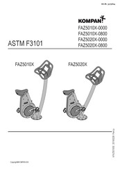 KOMPAN ASTM F3101 Manual