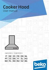 Beko CWB 9930 X User Manual