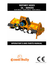 COSMO Bully UL Series Operator And Parts Manual