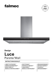 FALMEC LUCE90W3BL Instruction Booklet