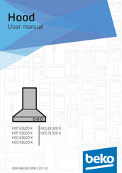 Beko HCG91620X User Manual