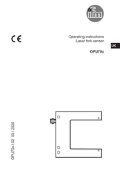 Ifm Electronic OPU70 Series Operating Instructions Manual