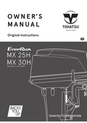 TOHATSU EverRun MX 25H Owner's Manual
