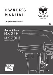 TOHATSU EverRun MX 30H Owner's Manual