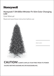 Honeywell HW-T12322 User Manual