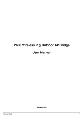 TRENDnet P600 User Manual