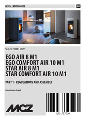 MCZ EGO AIR 8 M1 Installation Manual