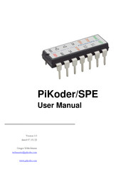 PIKODER PiKoder/SPE User Manual