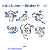 Nokia BH100 - Headset - Over-the-ear Manual