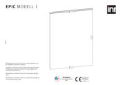 INR EPIC 1 Manual