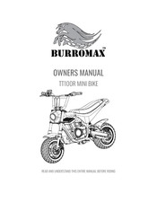 Burromax TT100R Owner's Manual