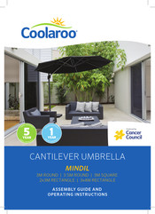 Coolaroo HAMPTON 2x3M RECTANGLE Assembly Manual And Operating Instructions