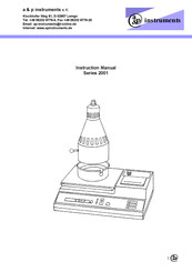 a&p instruments 2001 Series Instruction Manual