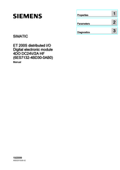 Siemens 6ES7132-4BD30-0AB0 Manual