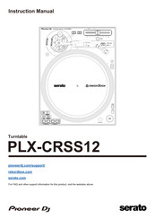 PIONEER DJ PLX-CRSS12 Instruction Manual