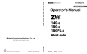 Hitachi ZW150PL-6 Operator's Manual