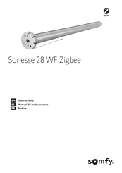 SOMFY Sonesse 28 WF Zigbee Instructions Manual