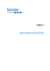 Beisler 1265-7 Operating Instructions Manual