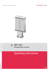 Pfeiffer Vacuum HPT 100 Operating Instructions Manual